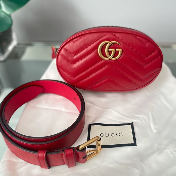 Gucci Handbags - GG Marmont Belt Bag